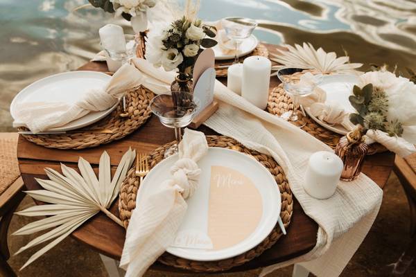 Shooting d'inspiration mariage bohème à la plage en Franche-Comté, Besançon, TAILS PHOTOGRAPHIE